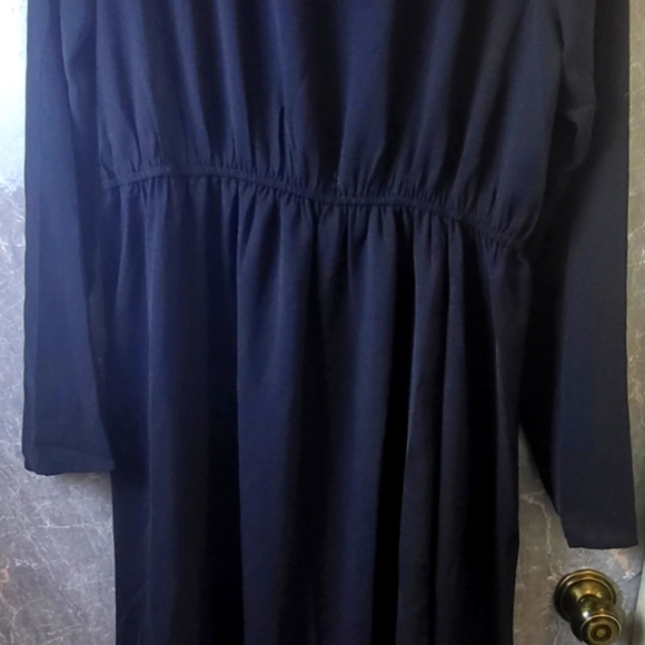 Plus Size Black Chiffon‎ Dress,Party Out On The Town, Size 2X - Picture 2 of 8